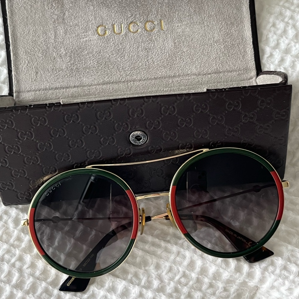 Gucci round sunglasses